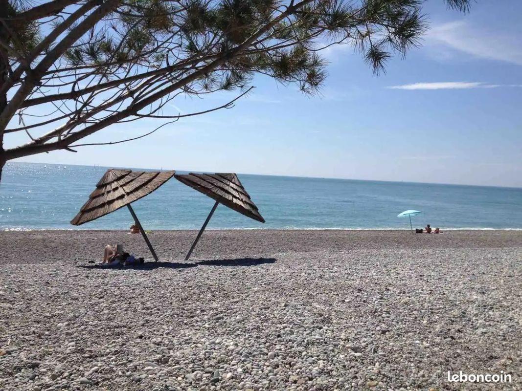 Studio Rez De Jardin Marina Baie Des Anges Villeneuve-Loubet Bagian luar foto